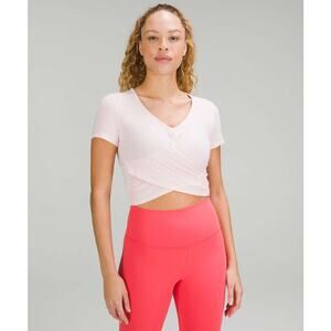 Lululemon Modal Blend Yoga Short Sleeve Tee